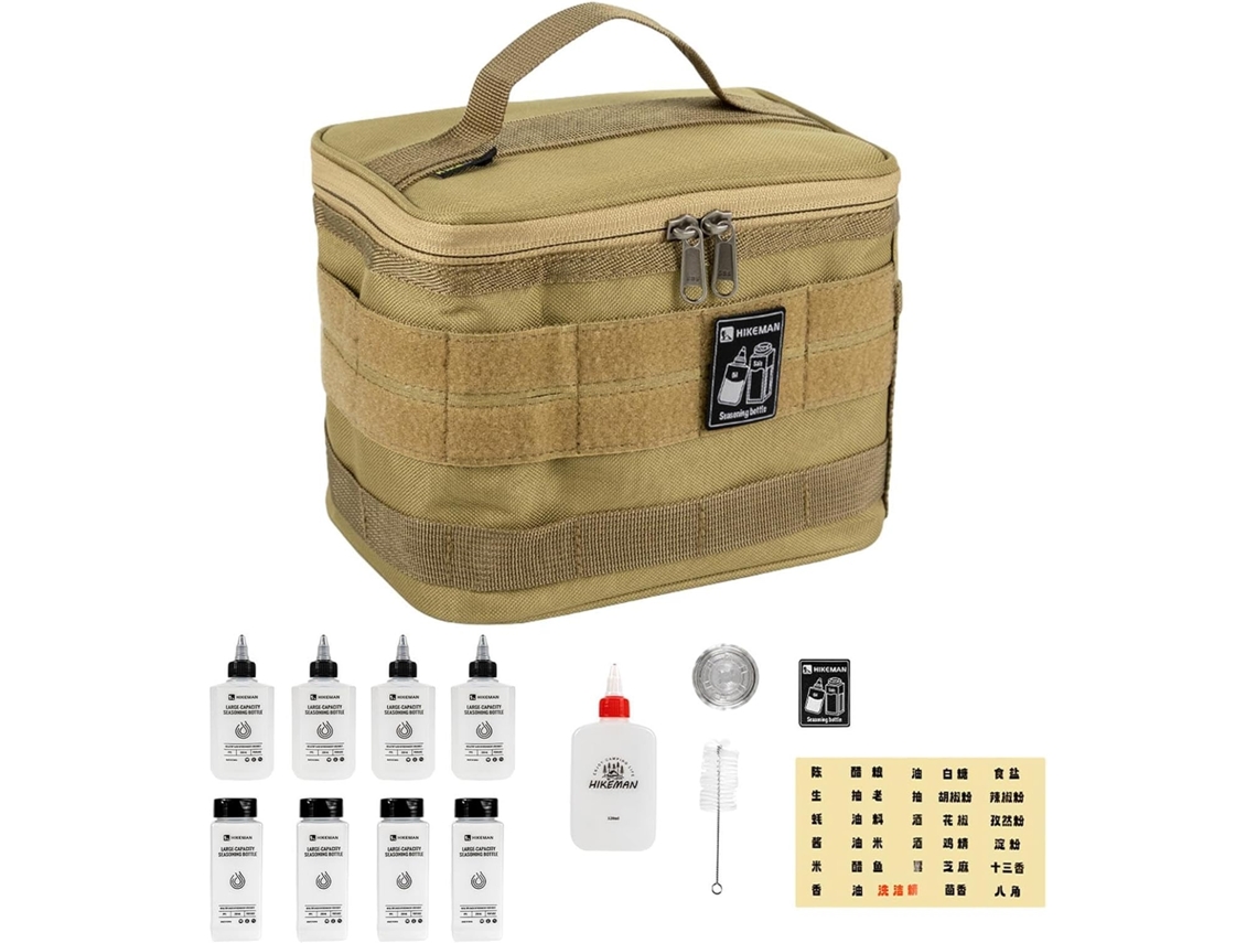 Condimentos Para Viagem E Acampamento