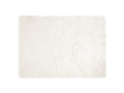 Conjunto 1 Tapete Vidaxl Branco Poliéster (120 X 170 Cm)