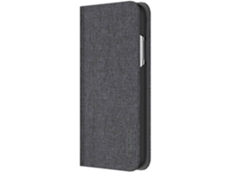 Capa iPhone X INCIPIO Carnaby Folio Cinza