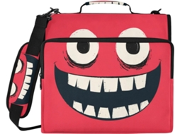 Pasta De Argolas Com Design Minimalista, 3 Argolas, Bolsos Extras, Alça De Ombro, Grande Capacidade E Bolsa De