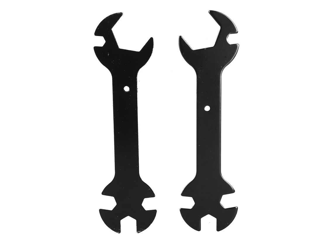 2pcs Chave Multifuncional Liga Metálica
