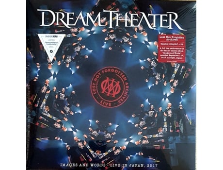 CD+VINIL Images And Words - Live In Japan, 2017 180 Gramas [EDIÇÃO LIMITADA] Capa Dupla de Dream Theater
