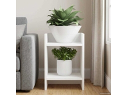 Vidaxl Suporte Para Plantas Branco 30 X 30 X 40 Cm
