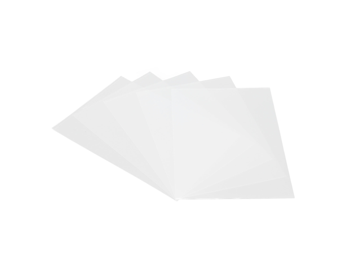 5 Peças De Filme Fep De Liberação 0.15mm 140x200 Para Elegoo Mars Photon