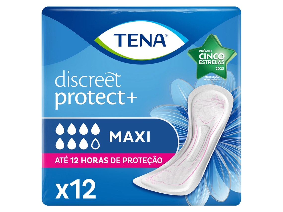 Pensos Incontinência Discreet Maxi TENA emb. 12 un