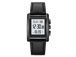 Relógio Eletrônico Masculino Multifuncional À Prova D'água 30m Display Dual Luminoso