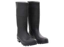 Rain Boots Vidaxl Preto Pvc (44)