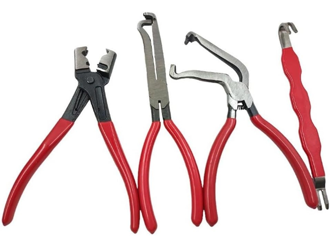 Conjunto De 4 Peças De Alicates De Desconexão Elétrica Em Aço Revestido Com Carbono
