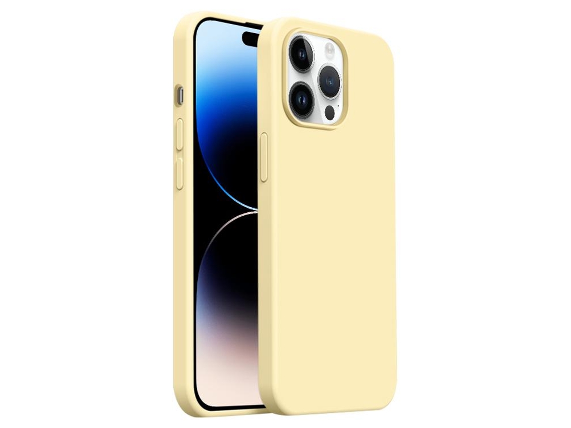 Capa De Silicone Líquido Ultra Fina Para Iphone 14 Pro Max - Cobertura Total - Magsafe