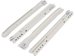 Conjunto De 4 Corrediças Silenciosas Para Gavetas E Armários 50cm Comprimento