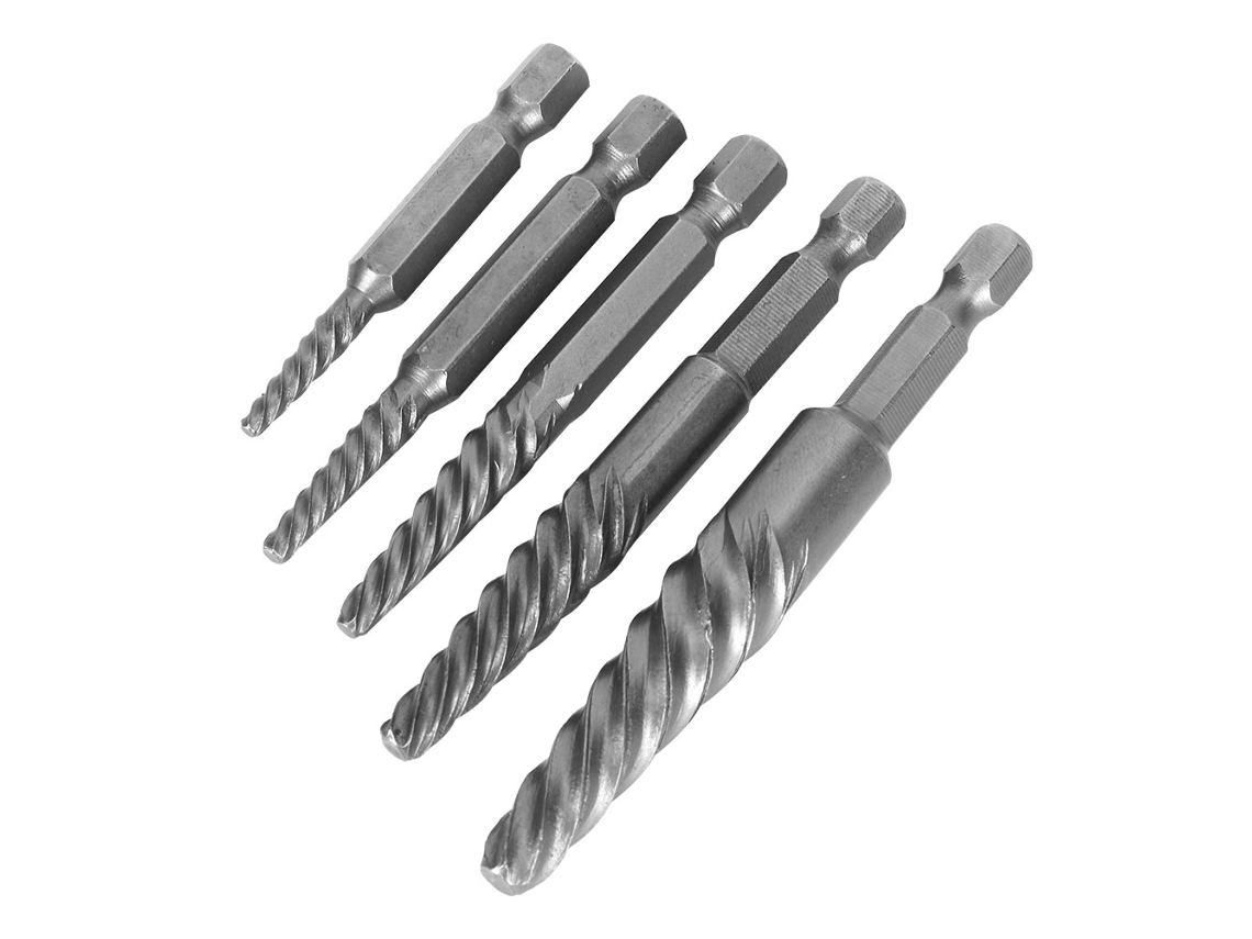 Conjunto De Brocas Laxiscreed Para Remover Parafusos Danificados Com Facilidade