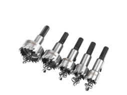 5pcs Sierra Taladro Hss Cobalto Ø16/18.5/20/25/30mm | S/MARCA