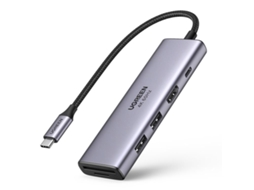 Hub Usb C Multifuncional Ugreen Cinza Brilvibera