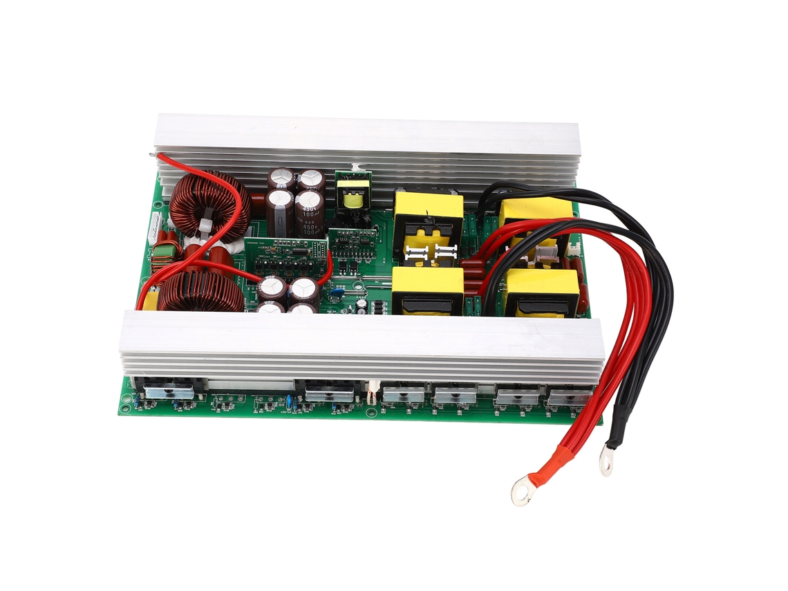 Módulo de placa inversora de energia móvel de onda senoidal pura de 3000 W 12 V DC para 220 V AC com interruptor