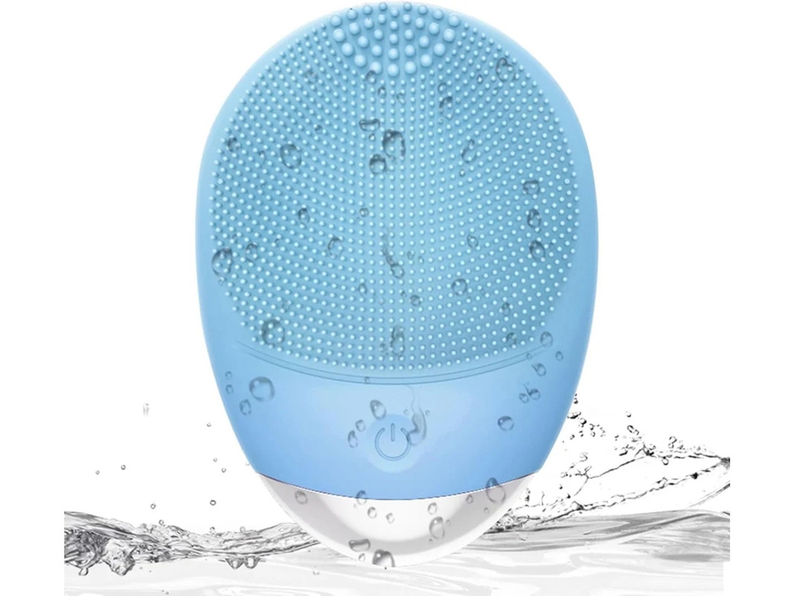 Escova De Limpeza Facial Purificador Facial Elétrico De Silicone Macio 3 Em 1 Escova Facial Vibratória Sónica Yizhood
