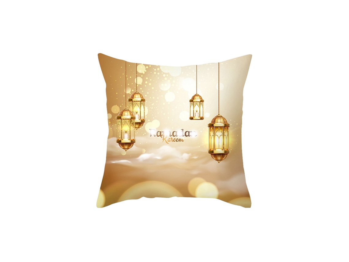 Laxiscreed Almofada Decorativa Golden Moon Para Sala De Estar E Sofá, Design Moderno E Elegante