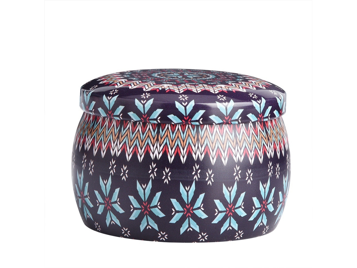 Caixa de Armazenamento de Lata Metal Canister S/MARCA