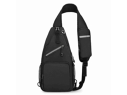 Mochila Transversal Unissex para Hiking e Diário