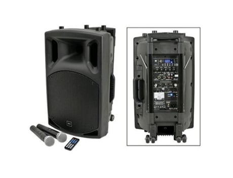 Coluna Pa Portatil Com Leitor Sd/mp3 E Bluetooth