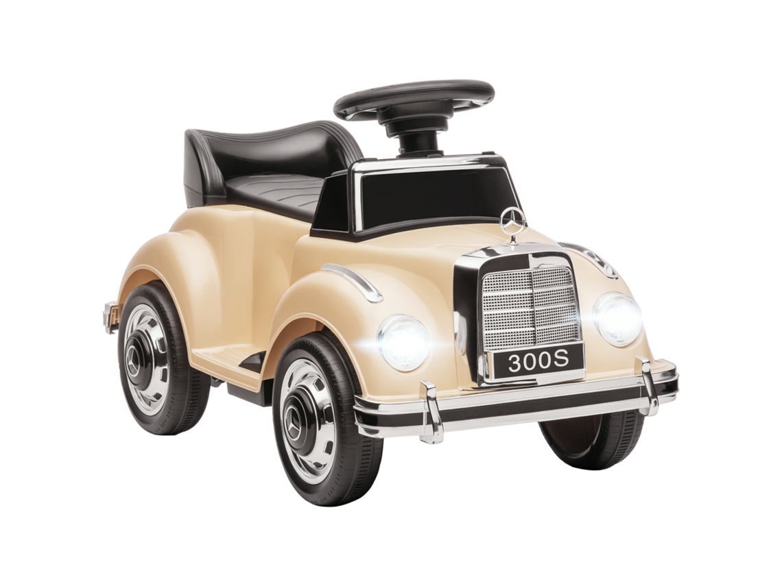 Carro Elétrico 6v Infantil, Função Musical, 18 A 48 Meses, Bege