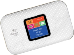Roteador Wi-fi Portátil 4g Lte De 300 Mbps Com Slot Para Cartão Sim,