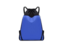 Mochila Com Cordão Bolsa De Ginástica Saco De Cordão Saco De Cordão Azul Real*