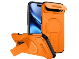 Capa Com Suporte Magsafe Para Iphone Air - Abertura Deslizante Com Proteção De Câmara