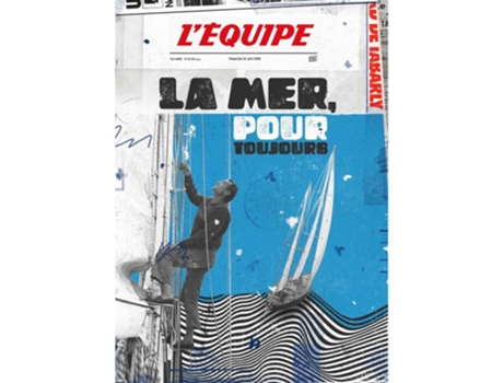 Cartaz de Digigrafia PLAKAT L'Equipe Tabarly