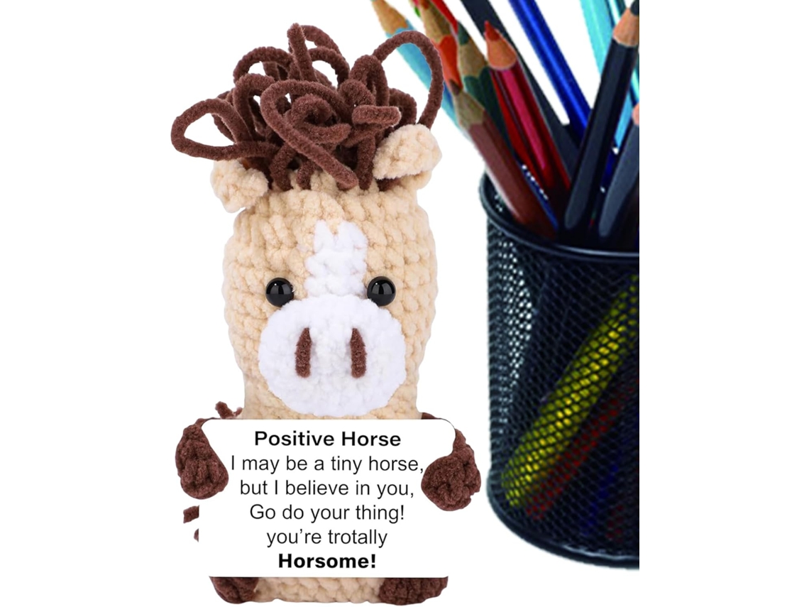 Cavalo De Brinquedo Positivo Feito - Uso Prático E Funcional