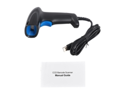 Scanner de Código de Barras Ccd 1d com Fio Usb Automático para Tela Móvel e Computador
