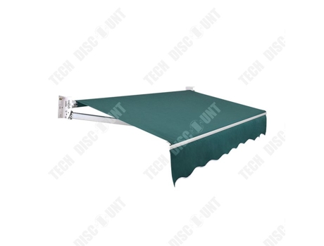 Toldo Td 2x1.5m, Toldo Manual, Toldo De Varanda, Terraço Com Manivela Manual Para Varanda De Pátio Magasi Innovtec