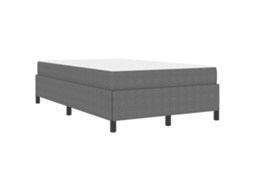 Conjunto 1 Estrutura Da Cama Vidaxl Cinzento-claro Tecido (120 X 200 Cm)
