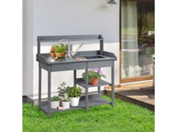 Mesa De Replante Multi-equipada, 3 Prateleiras, Pia,