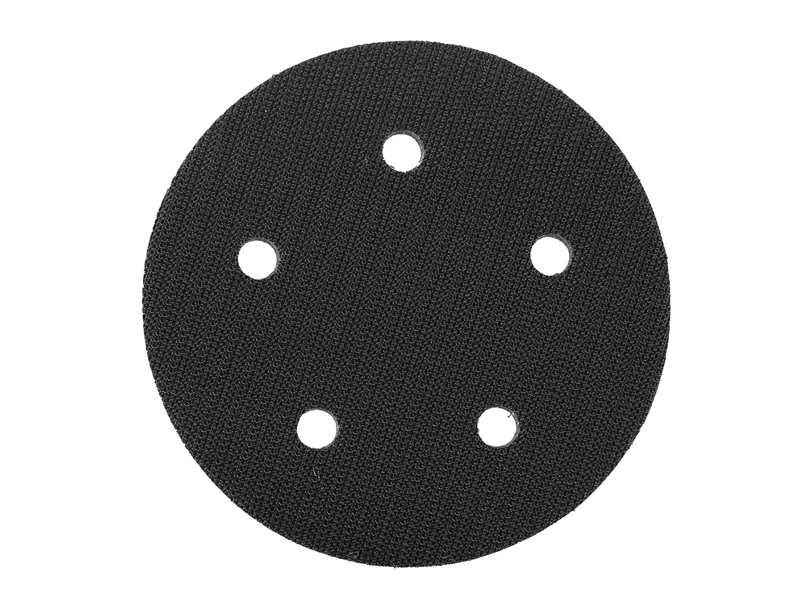 Cojín De Interface De Espuma Suave Para Discos De Lixa, Diâmetro De 125mm Com 5 Buracos