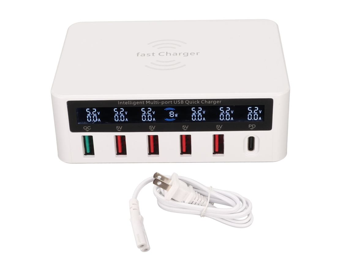 Carregador de múltiplas portas 6 usb 100w EOOCOO