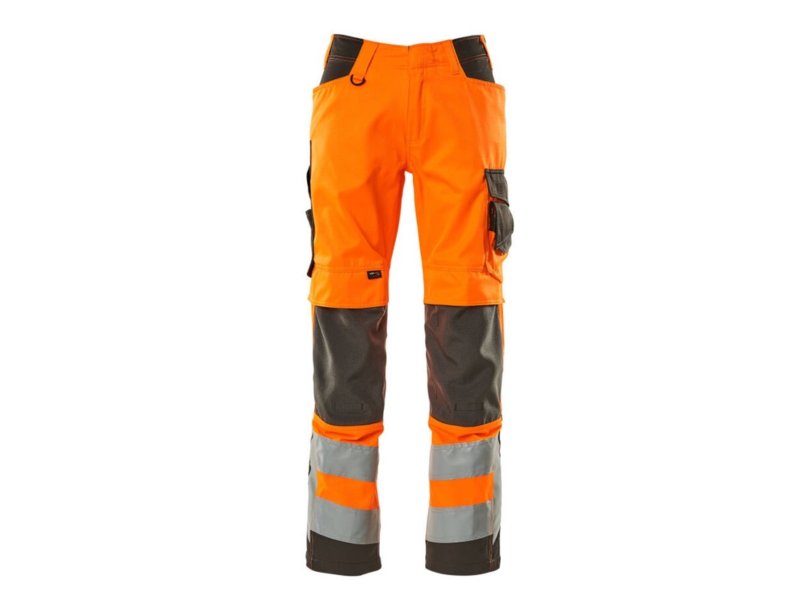 Calças Grandes Com Bolsos Para Joelheiras Safe Supreme 20879 Laranja 49 / 30 MASCOT