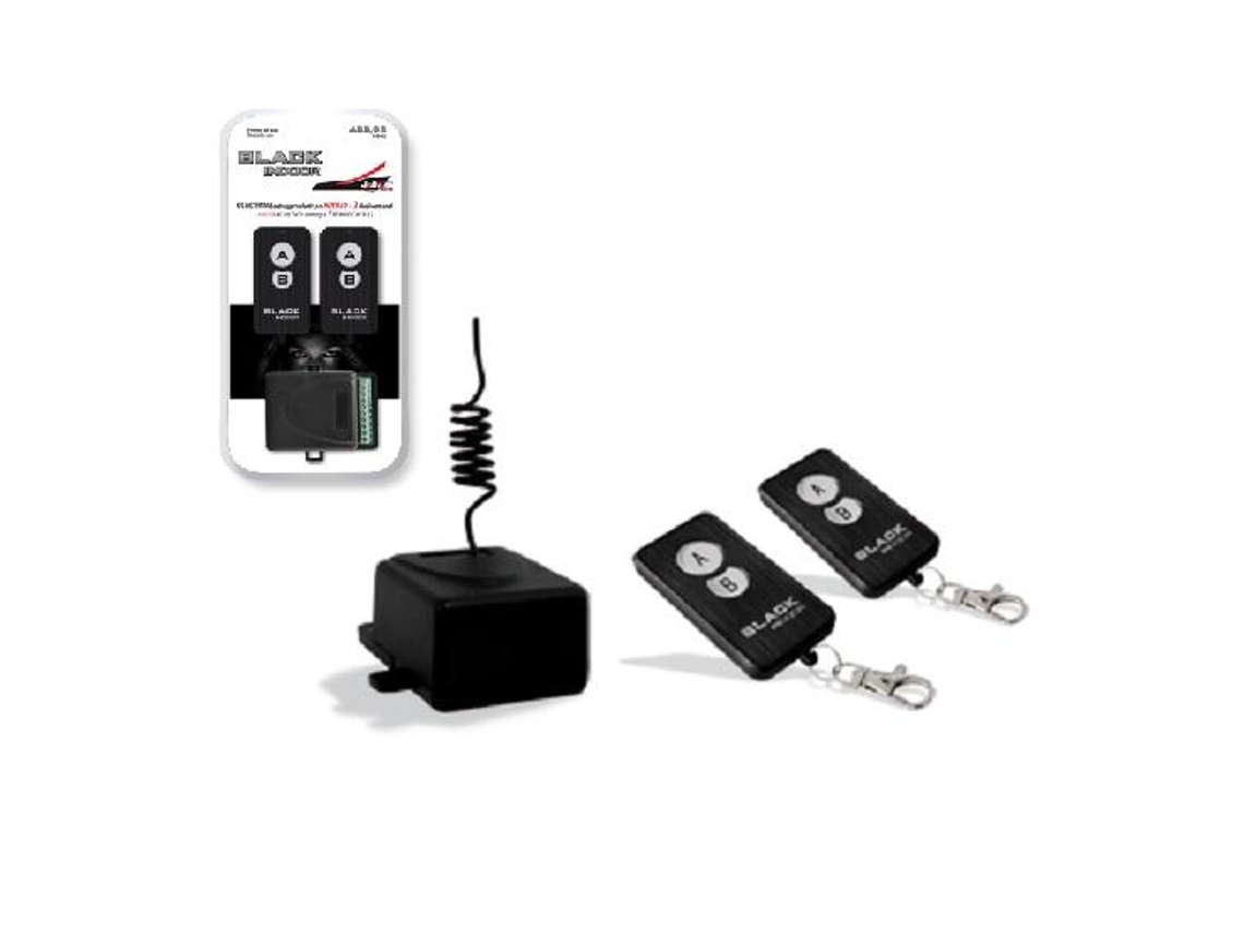 Conjunto Recetor+2 Comandos Portao 433.92Mhz