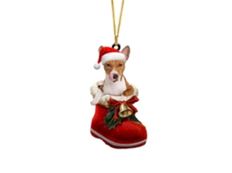 Laxiscreed Meias De Natal Com Estampas De Cães E Árvores Para Decoração De Veículos