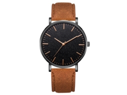 Reloj De Aleación Simple Y Moderno Dial Redondo Reloj De Cuarzo Para Mujer Y Hombre