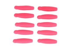 Cebo Suave de Pesca Artificial Abeja Pupa Papa, 6cm, 8g, Longo Lançamento, com Sal, Rosa