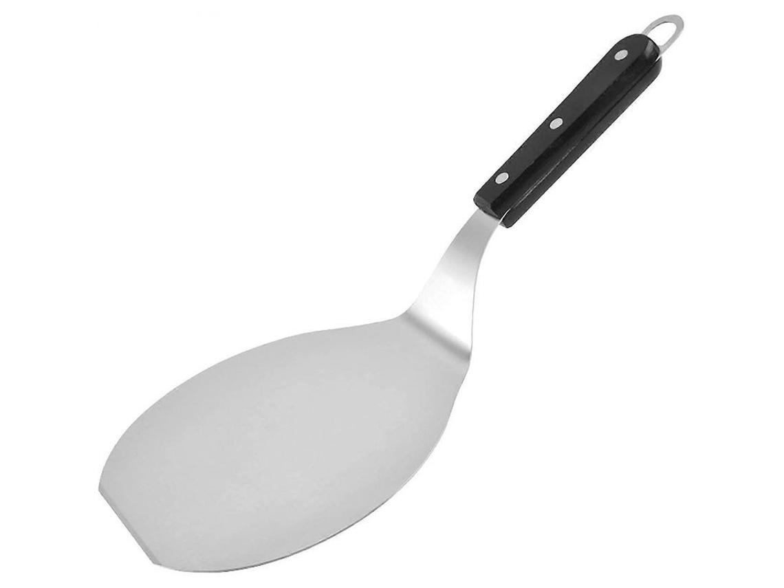 Palito De Pizza Com Lâmina De Aço Inoxidável 6.6x6.5 Polegadas E Cabeça De Madeira 5.5 Polegadas Design Em Arco Circular