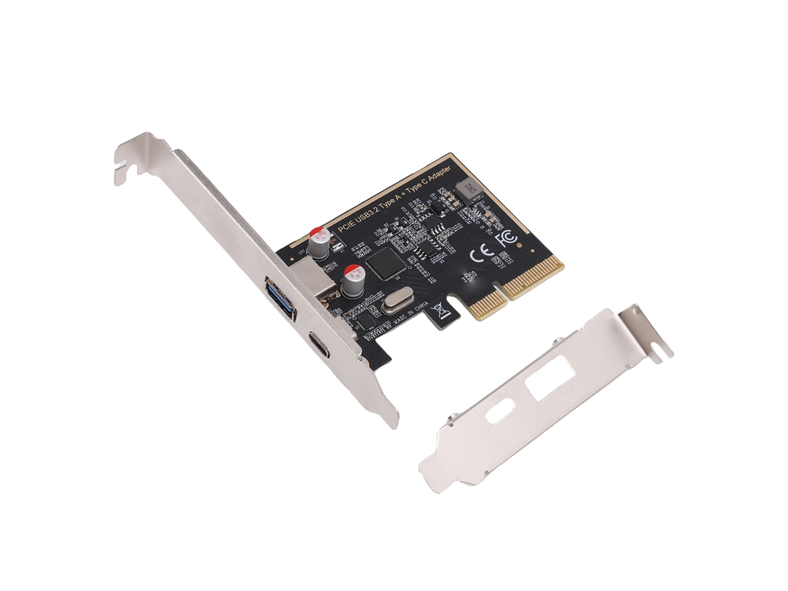 Placa Pcie Para Usb 3.2 Gen 1 Com 2 Portas Tipo C/a, 5gbps, Placa De Expansão Pci Express Para Desktop