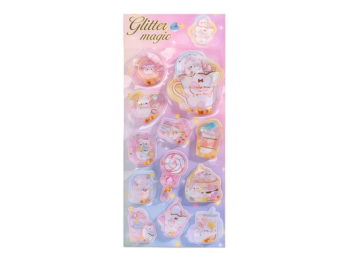 Sticker 3d Animado Mexendo 01