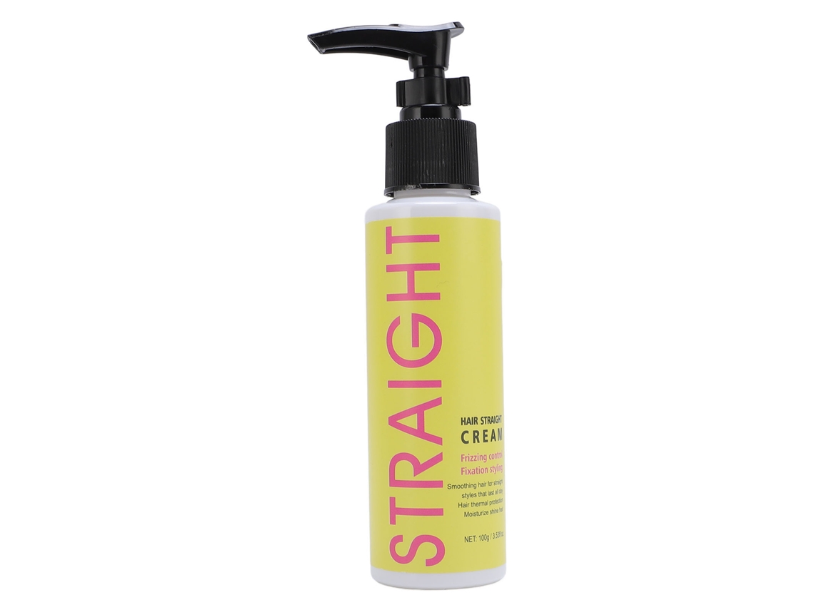 Creme De Alisamento Para Cabelo Cacheado Reduz Frizz E Suaviza Cabelo - 100g/3.5 Oz