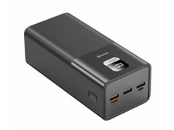 Power Bank Polímero Lítio Lipo SWISSTEN Preto