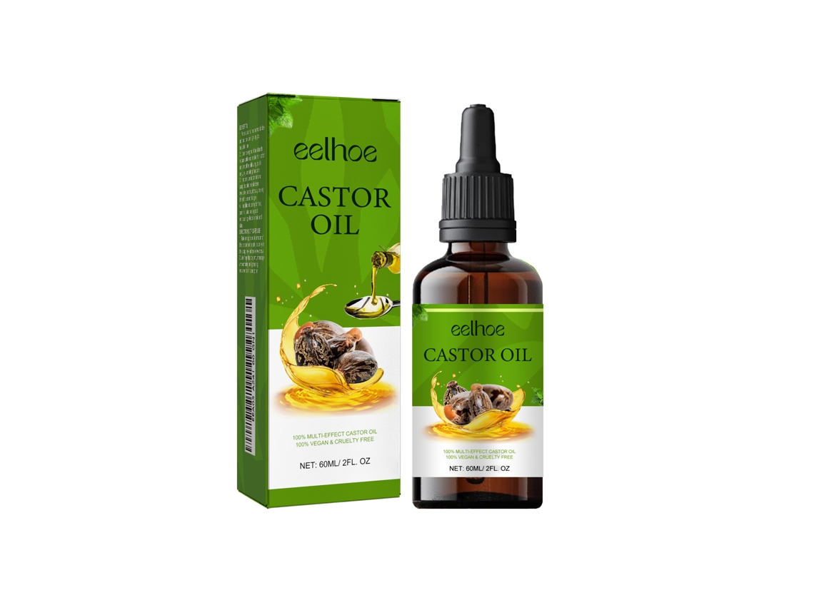 Óleo de Castor Natural e Orgânico para Cuidados Diários da Pele e Cabelo LAXISCREED