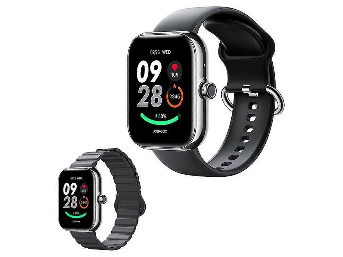 Smartwatch Joyroom Jr FT5 Plus com tela de 1,96 polegadas e funções de atender e fazer chamadas. Ly Ebike