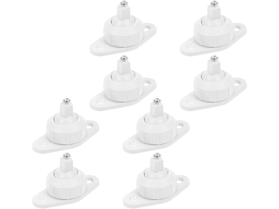 Suporte De Parede Balacoo Para Sensor Pir E Detector Alarme, Instalação Rápida, Material Plástico E Metal, Adequado Para