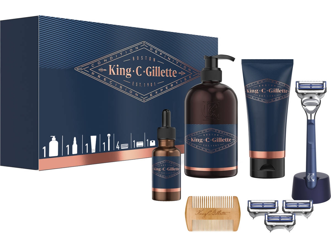 Kit Lâmina de Barbear GILLETTE Deluxe KCG