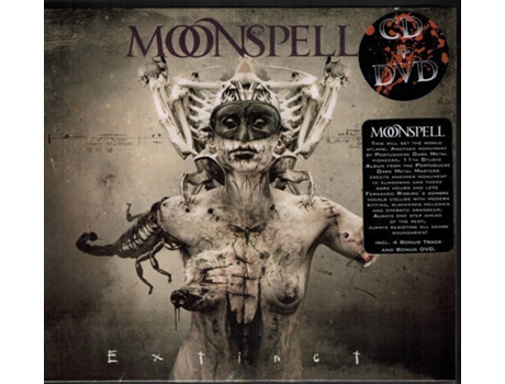 CD/DVD Moonspell - Extinct — Metal / Hard